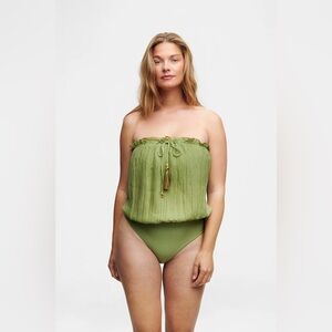 Hanne Bloch bandeau one piece swimsuit